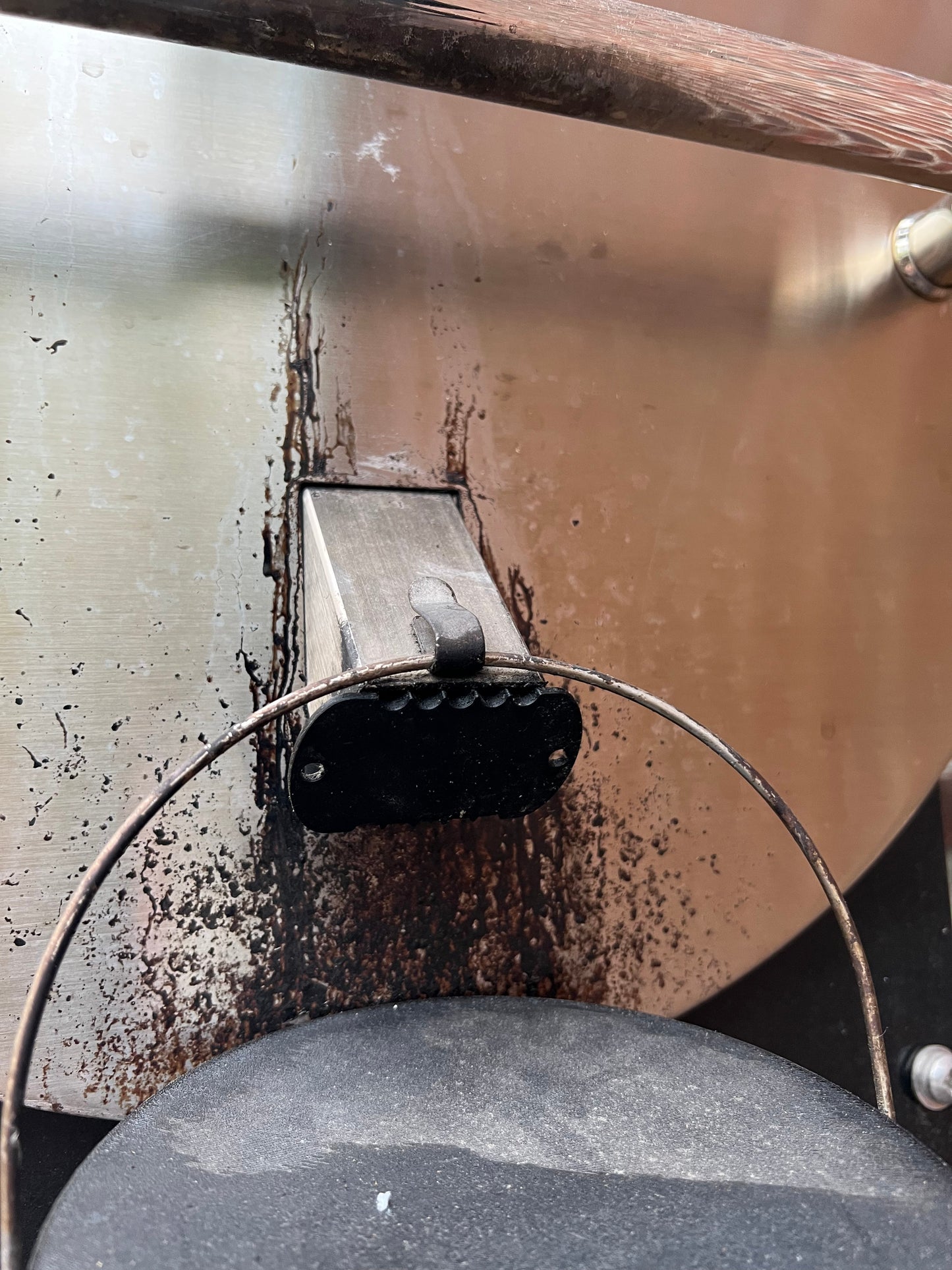 Grease Drain Plug, Smoke Stack Cover, and Grease Bucket Cover Black Set