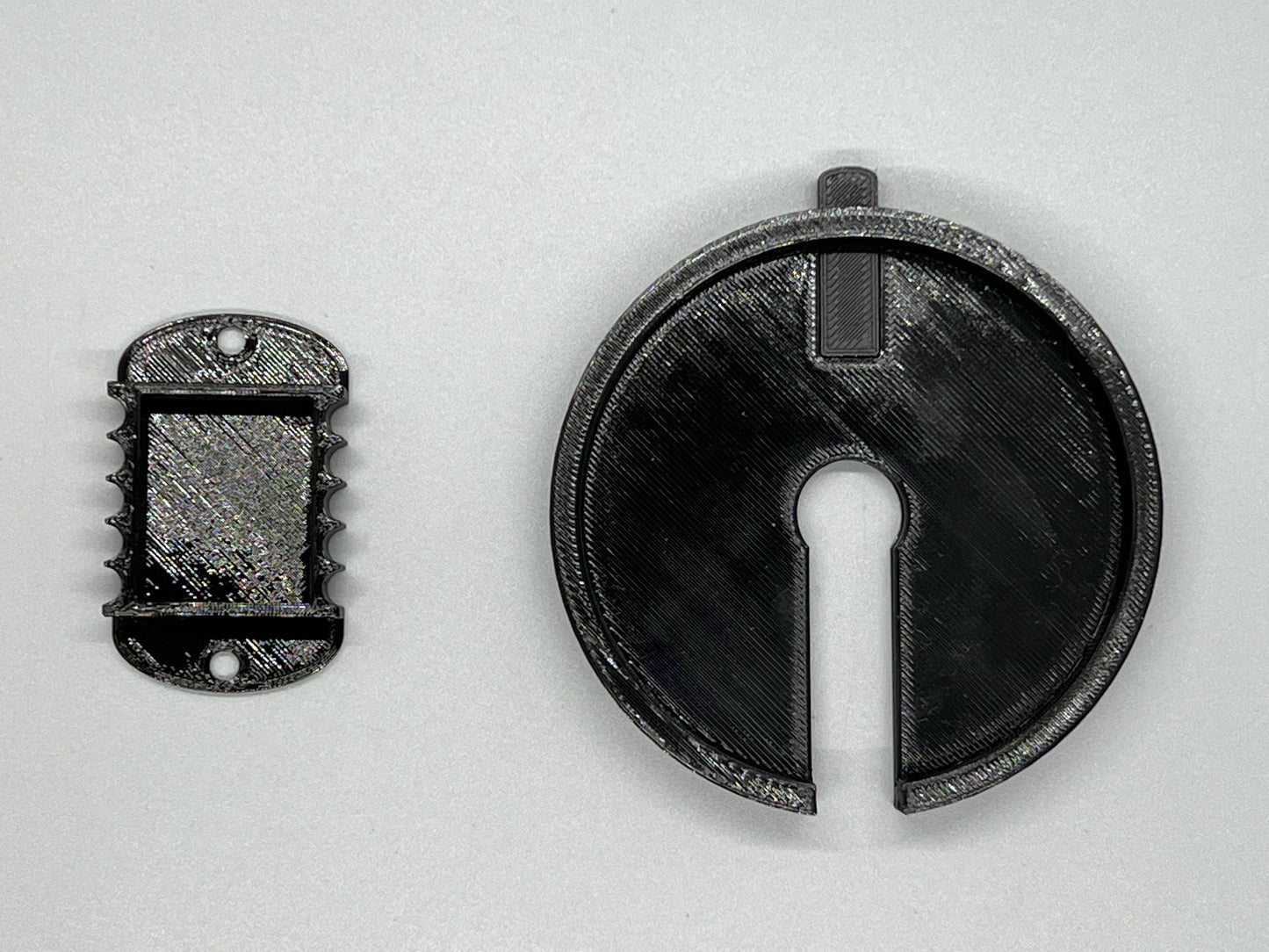 Grease Drain Plug, Smoke Stack Cover, and Grease Bucket Cover Black Set