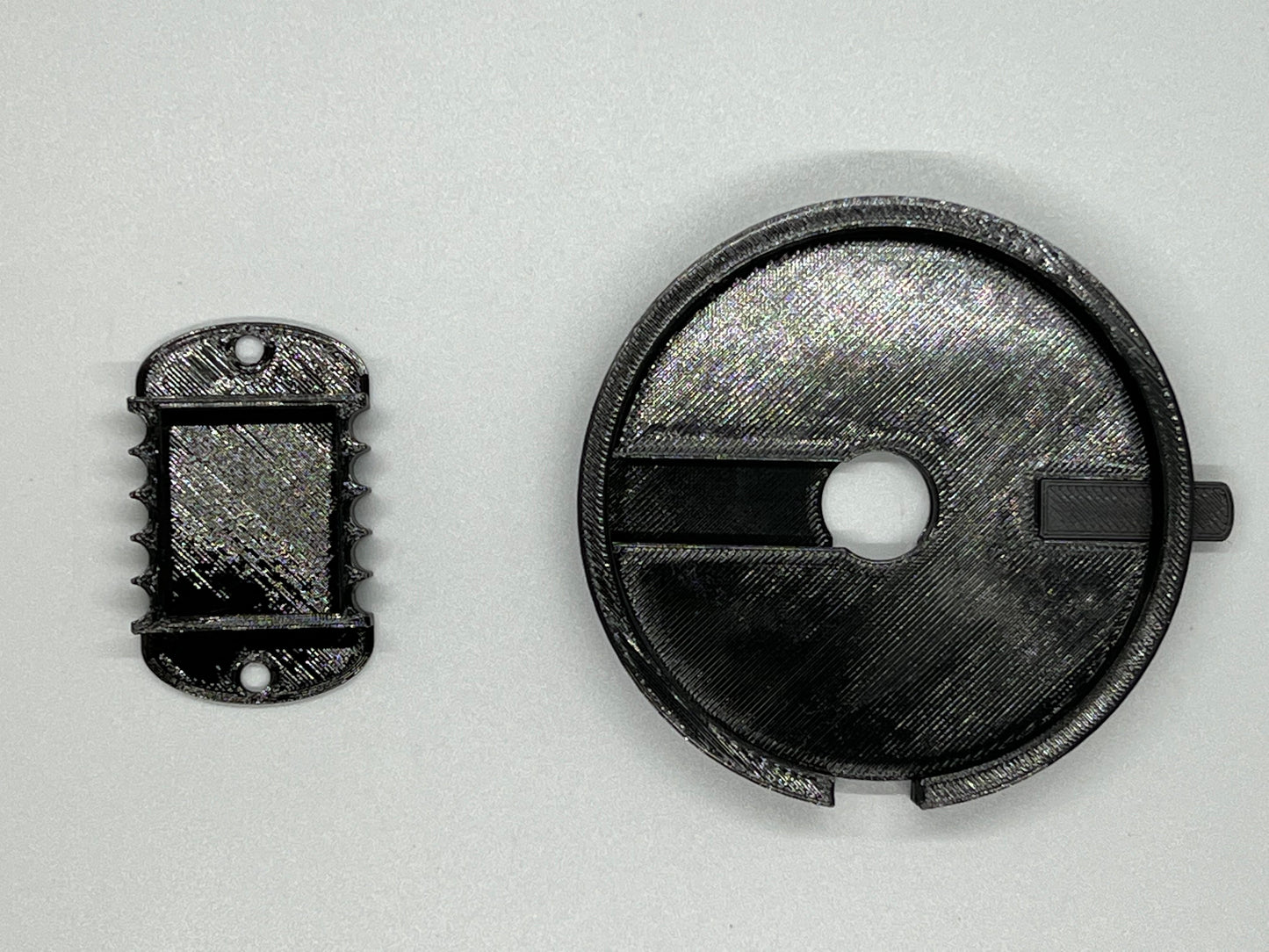 Grease Drain Plug, Smoke Stack Cover, and Grease Bucket Cover Black Set