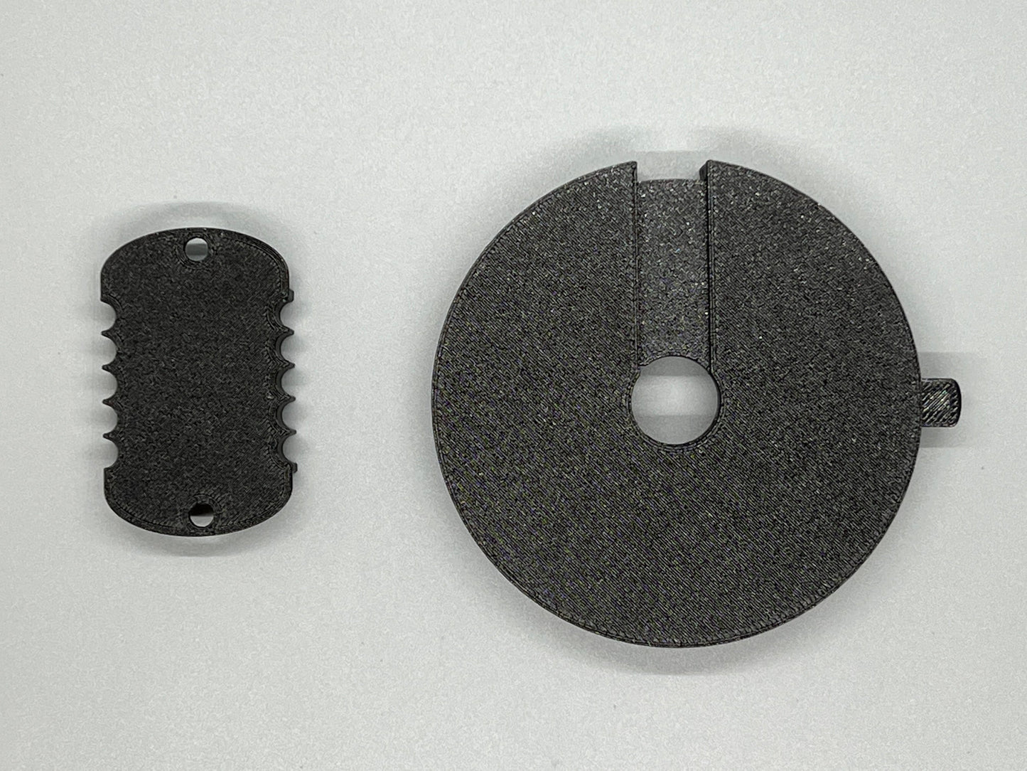 Grease Drain Plug, Smoke Stack Cover, and Grease Bucket Cover Black Set