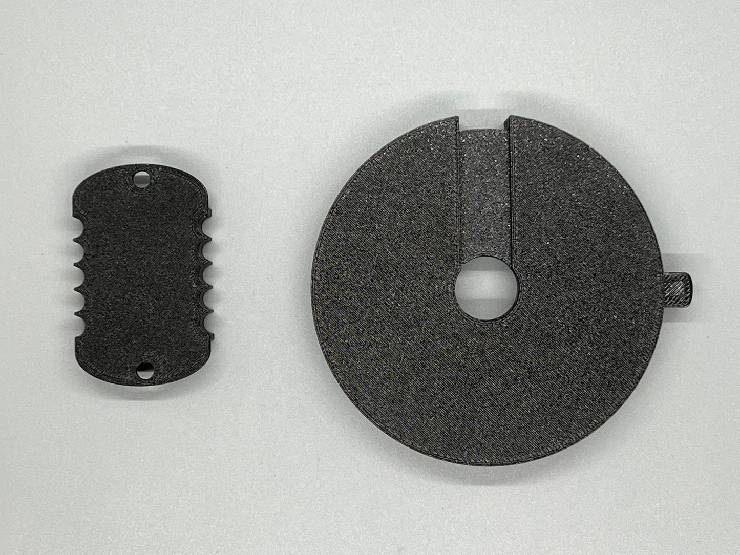 Grease Drain Plug and Smoke Stack Cover Black Set